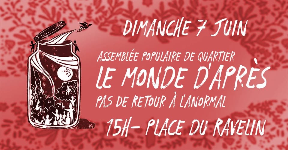 Affiche Assemblée Populaire Toulouse.